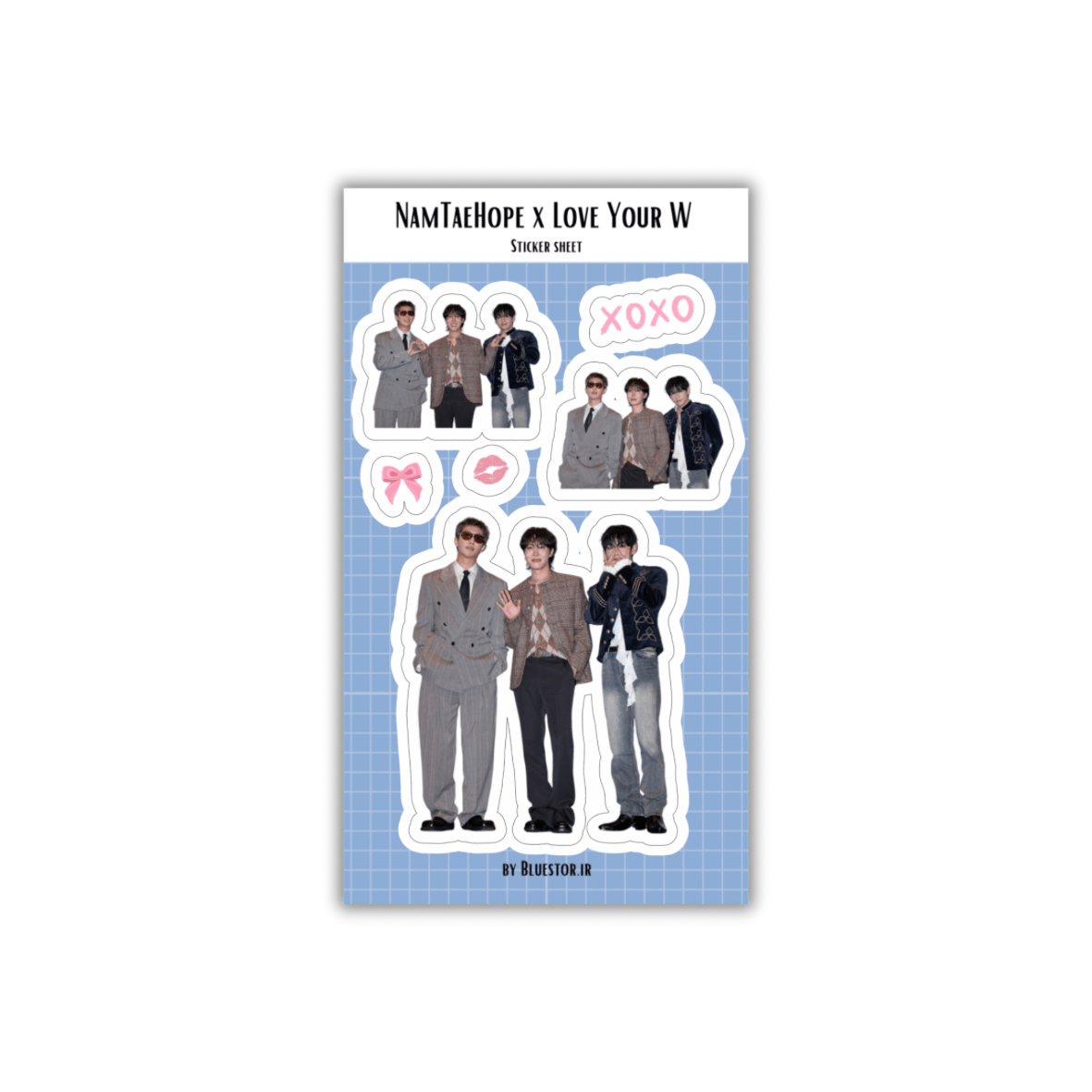 استیکر NamTaeHope X Love your W
