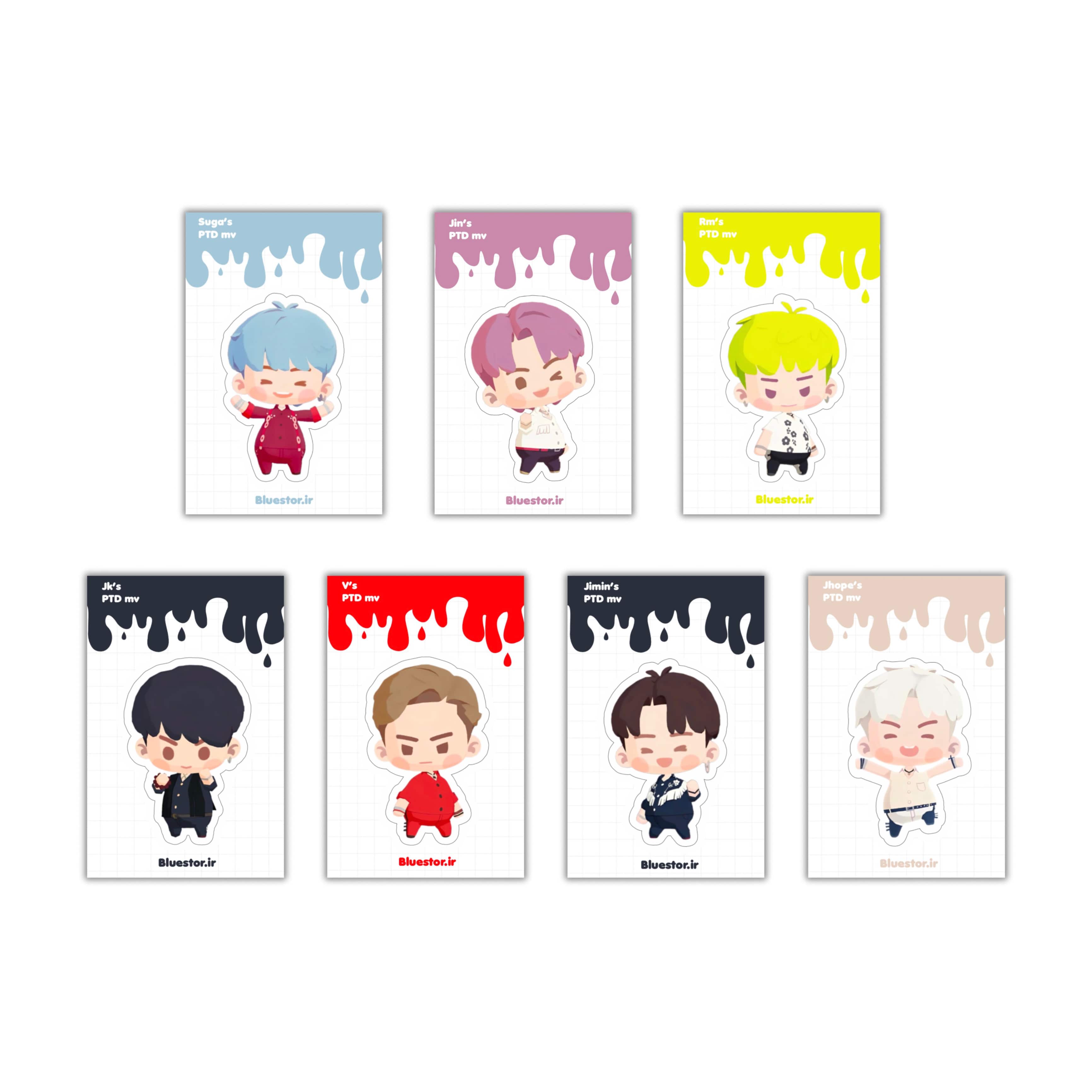 استیکر Bts's ptd mv