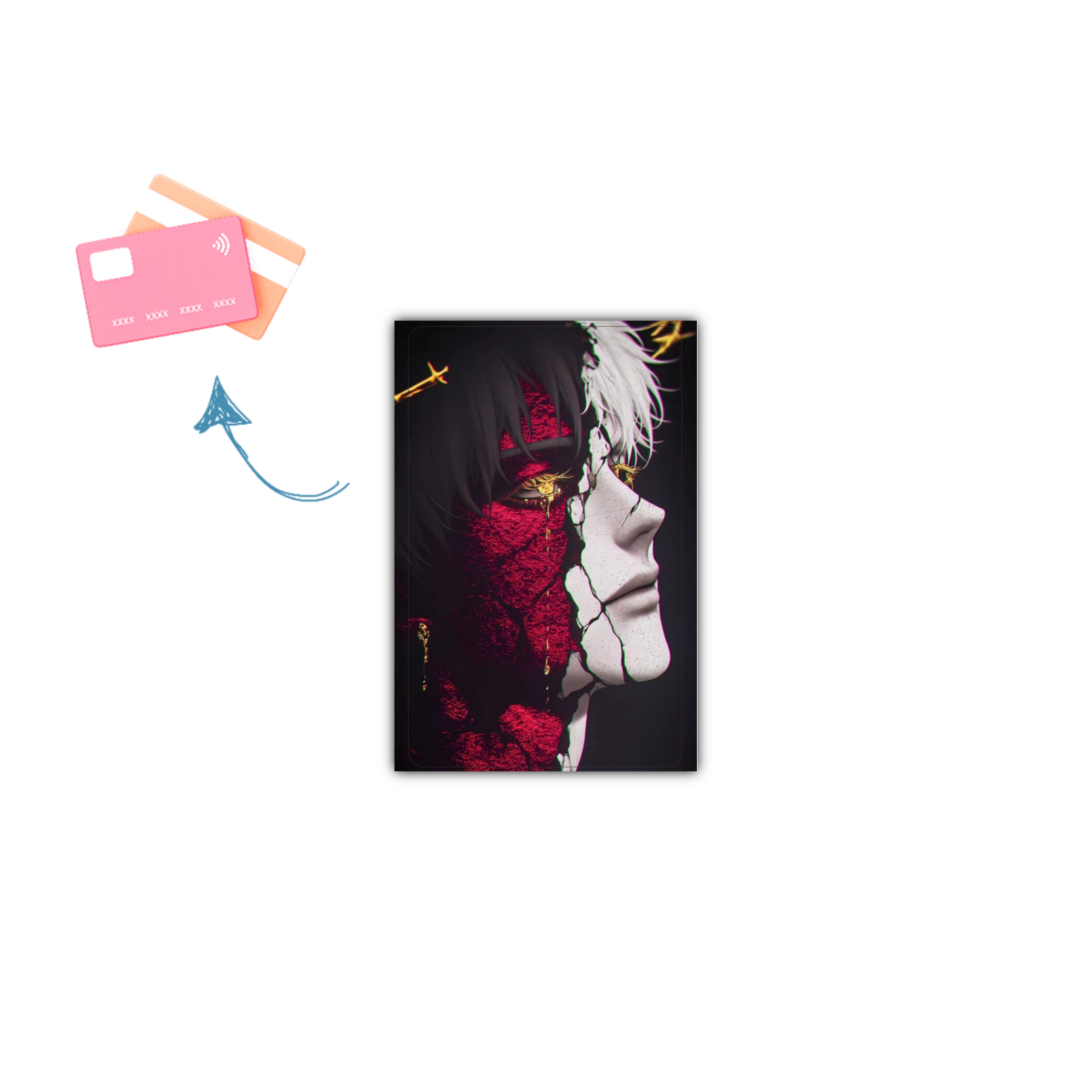 استیکر کارت Kaneki