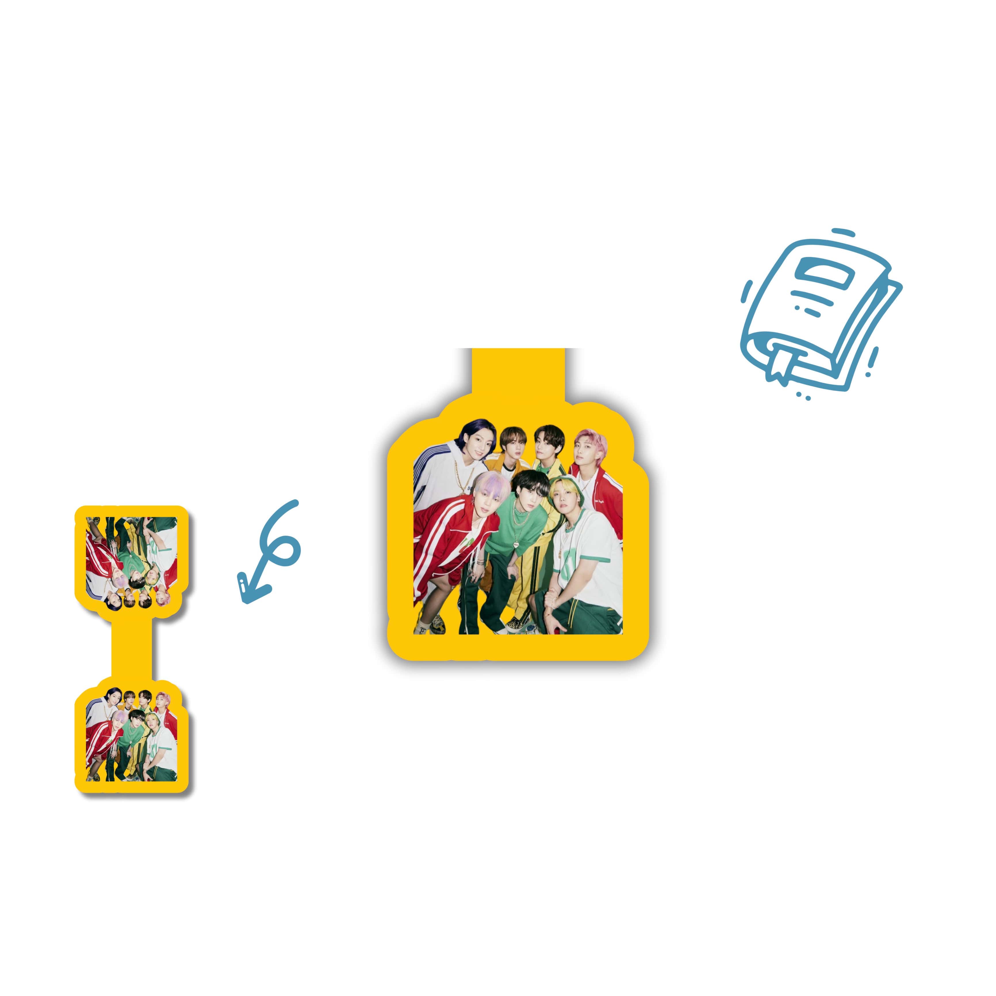 بوکمارک مات Bts butter