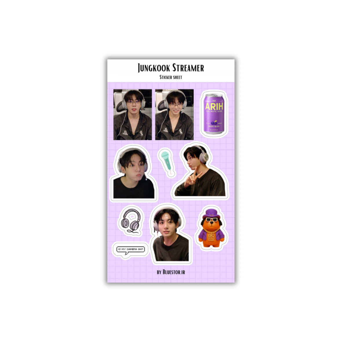 استیکر Jungkook Streamer